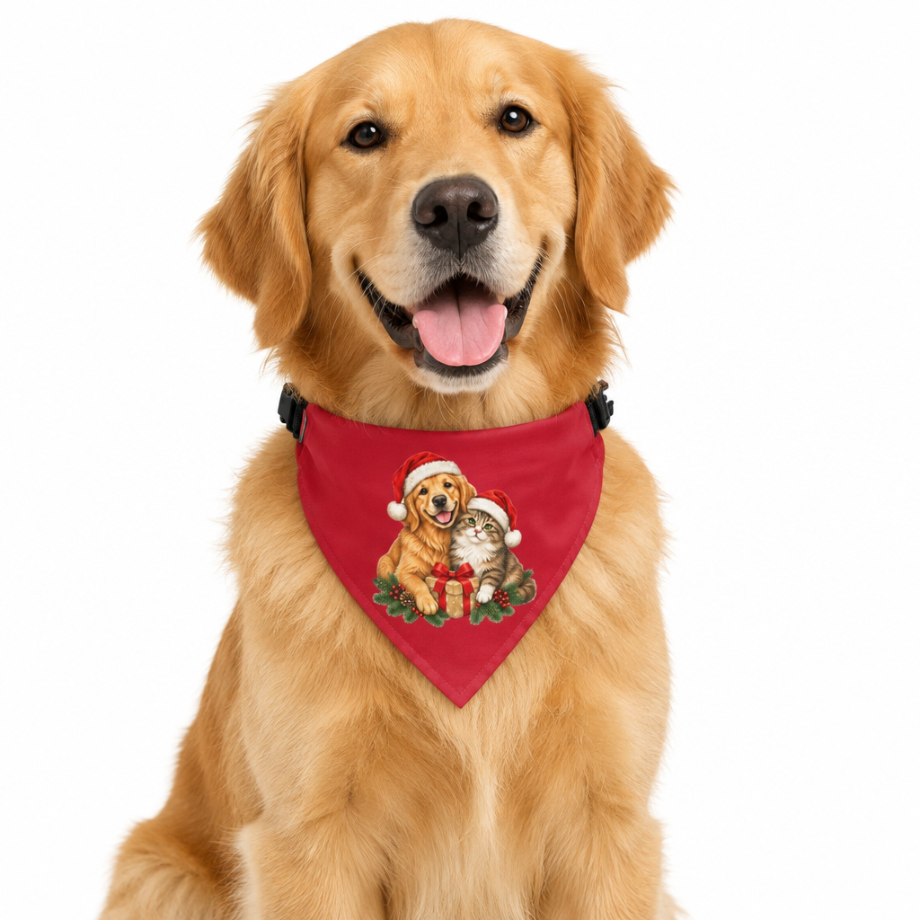 Christmas Pet Bandana Collar