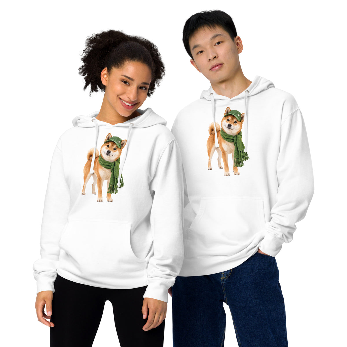 Shiba Inu Unisex midweight hoodie