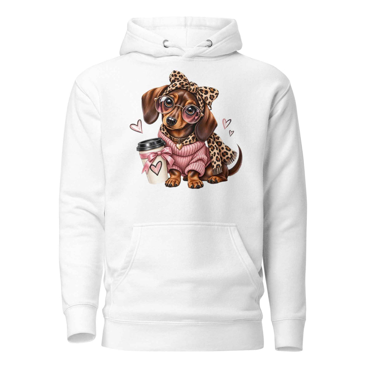 Cute Dog Hoodie Women