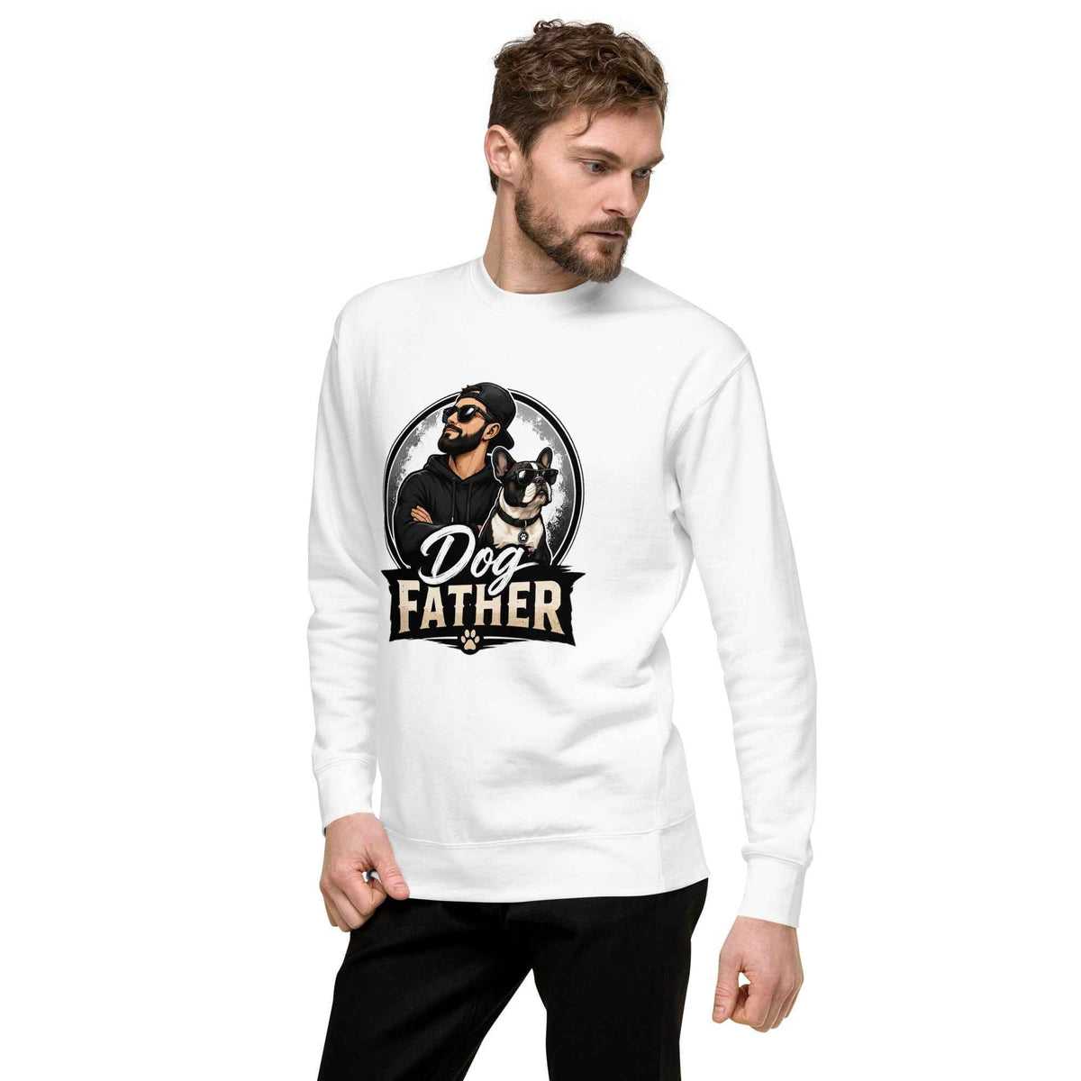 Dog Father Premium Sweatshirt