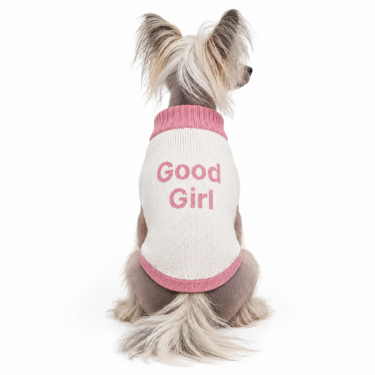 Good Girl Knitted pet sweater