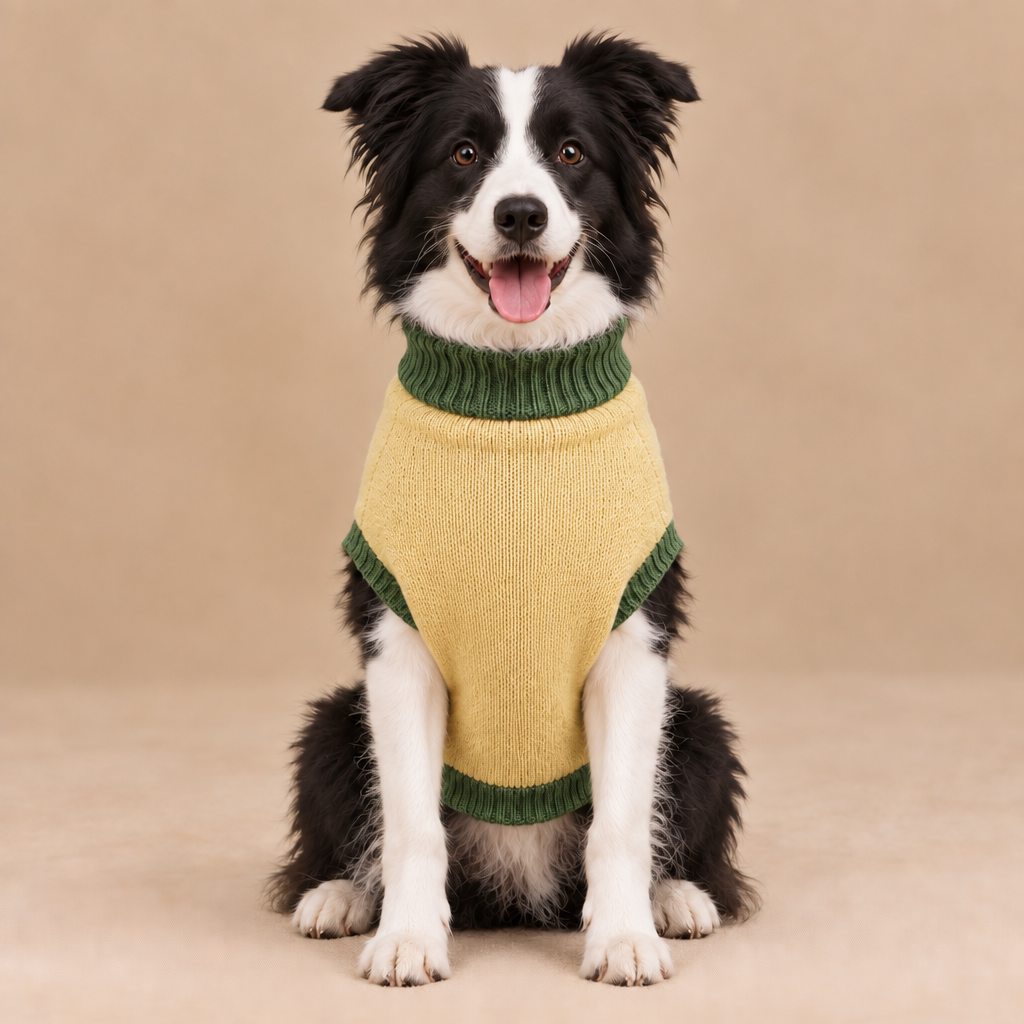 Panda Knitted pet sweater