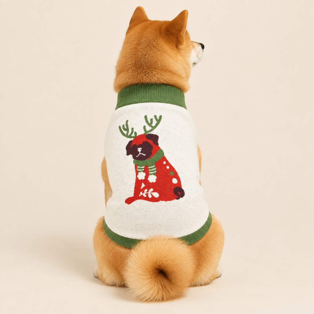 Dog Christmas Knitted pet sweater