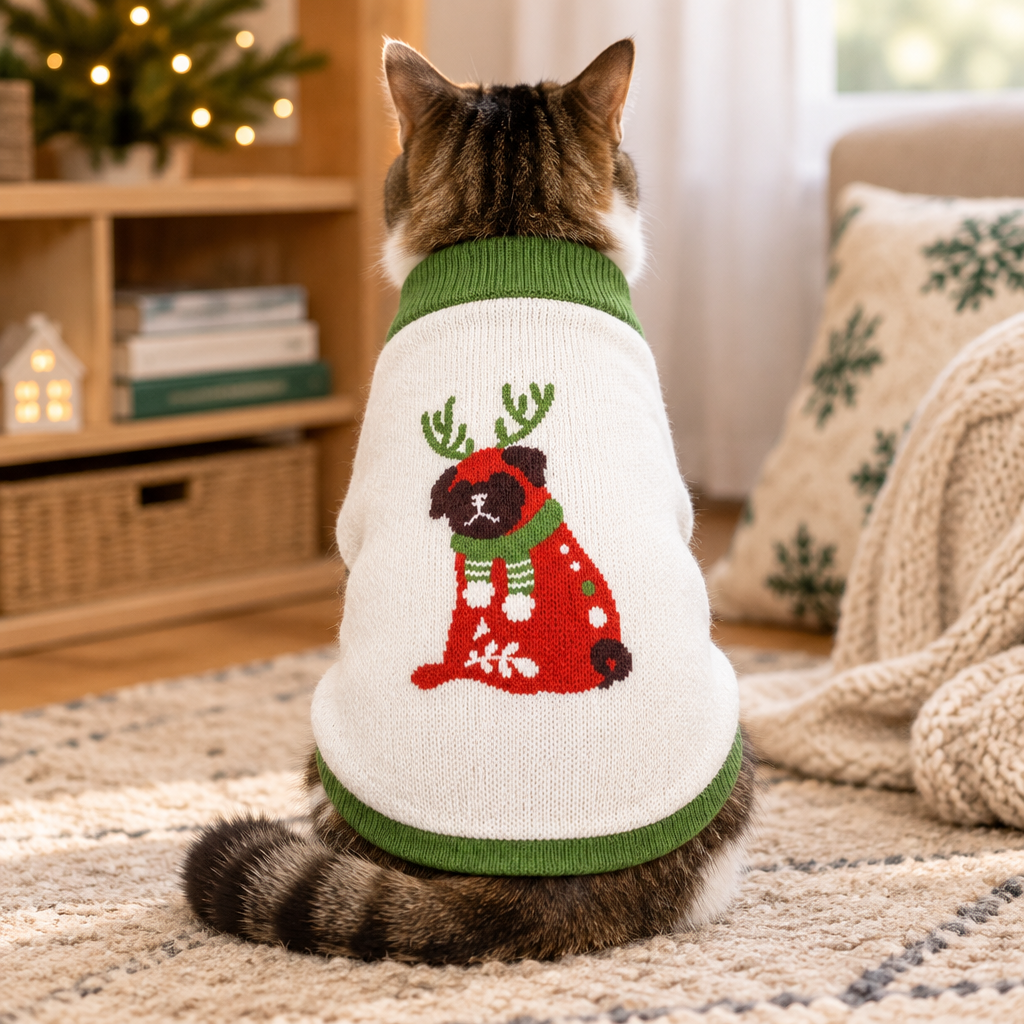 Dog Christmas Knitted pet sweater