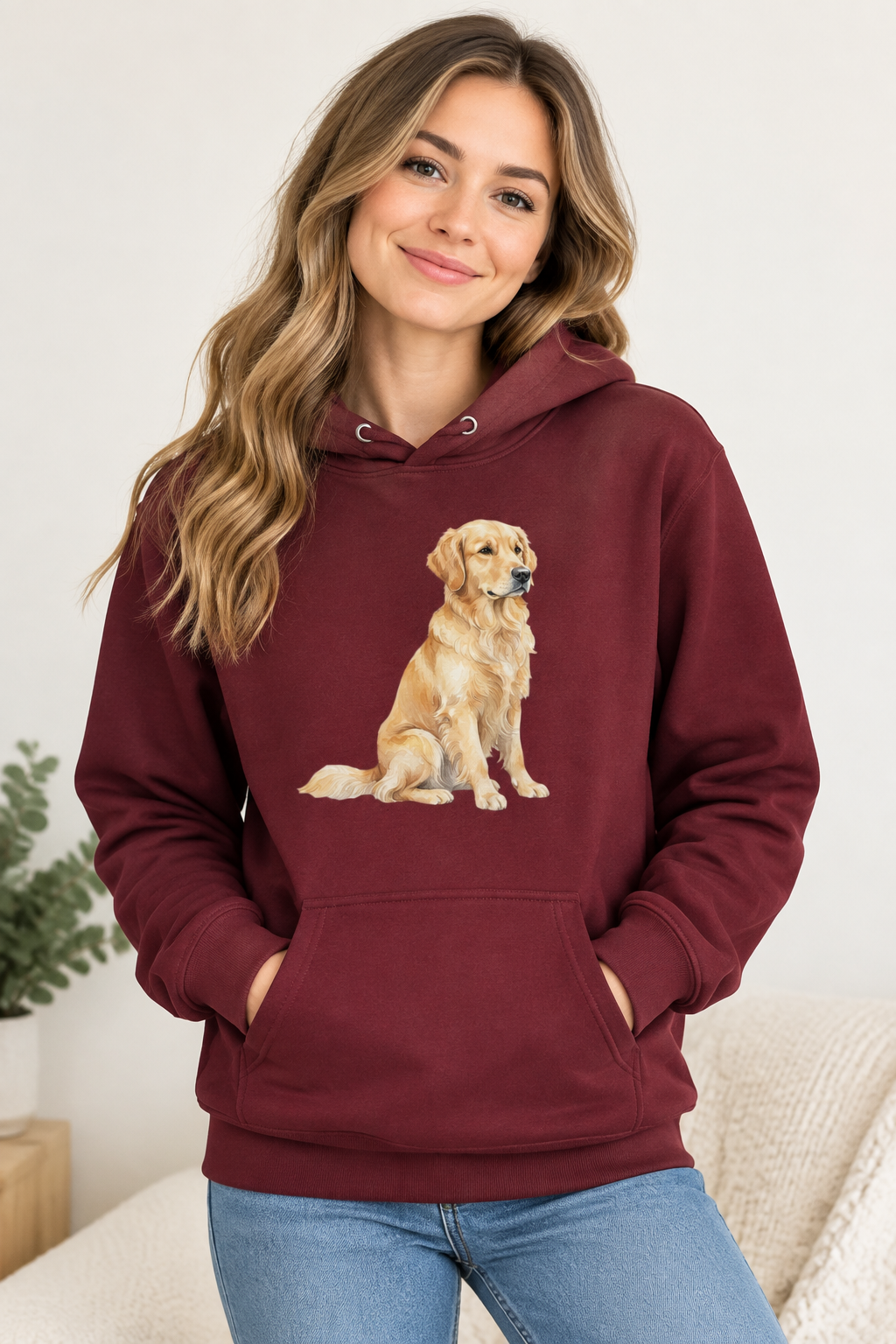 Golden Retriever Unisex Hoodie