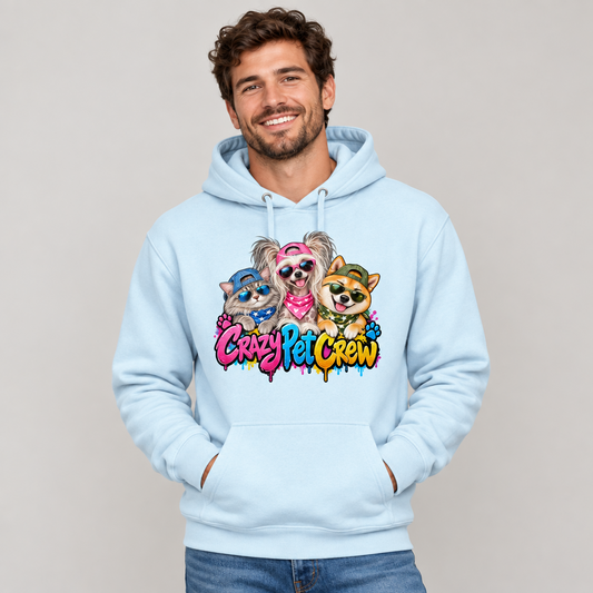 Crazy Pet Crew Unisex Hoodie