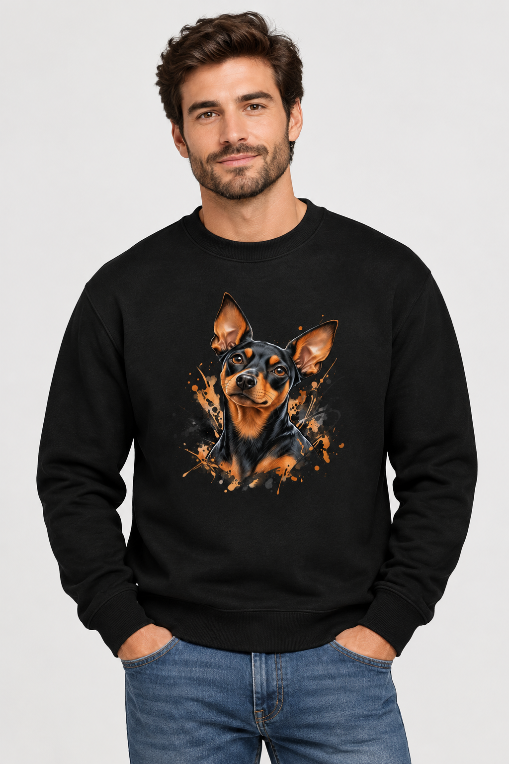 Pinscher Unisex Sweatshirt