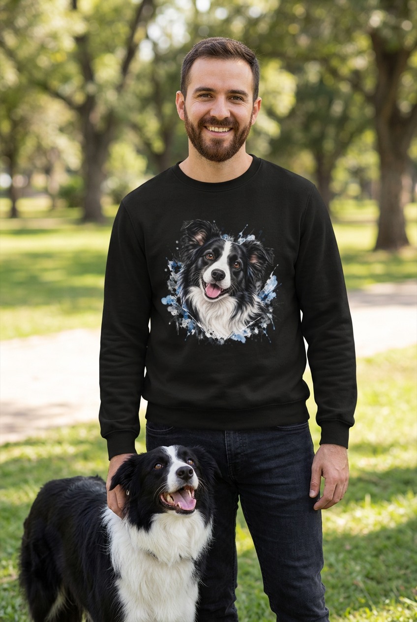 Border Collie Unisex Sweatshirt