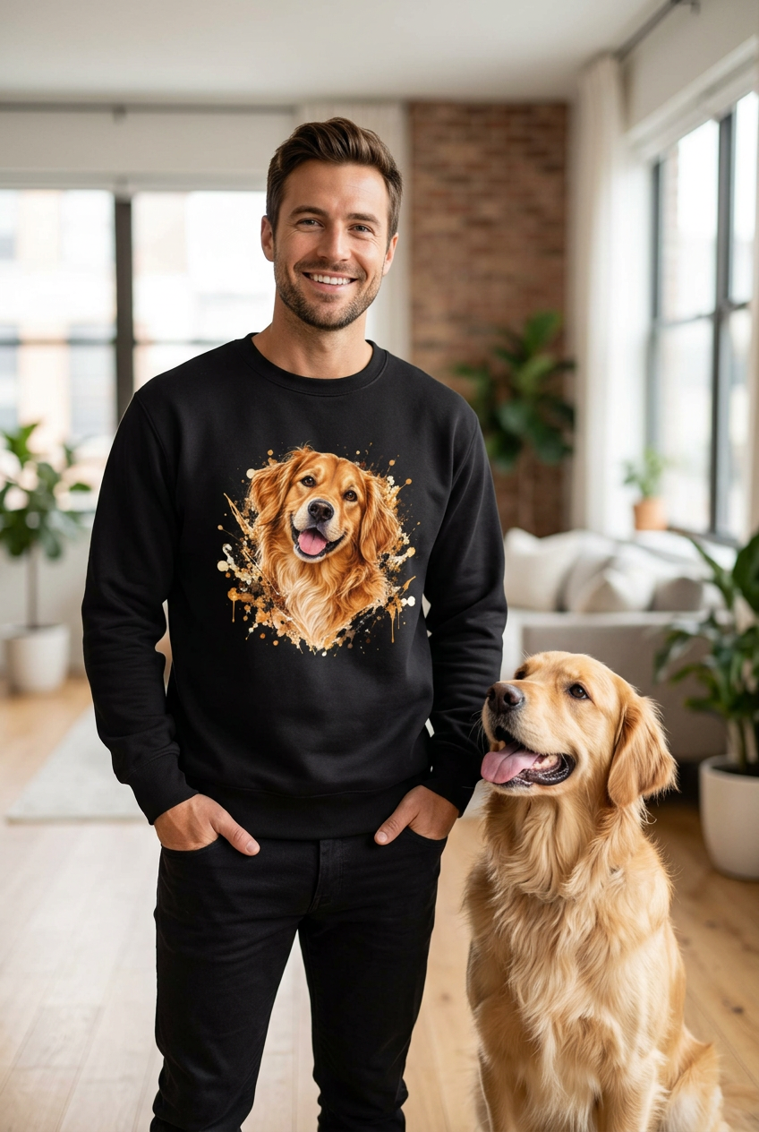 Golden Retriever Unisex Sweatshirt