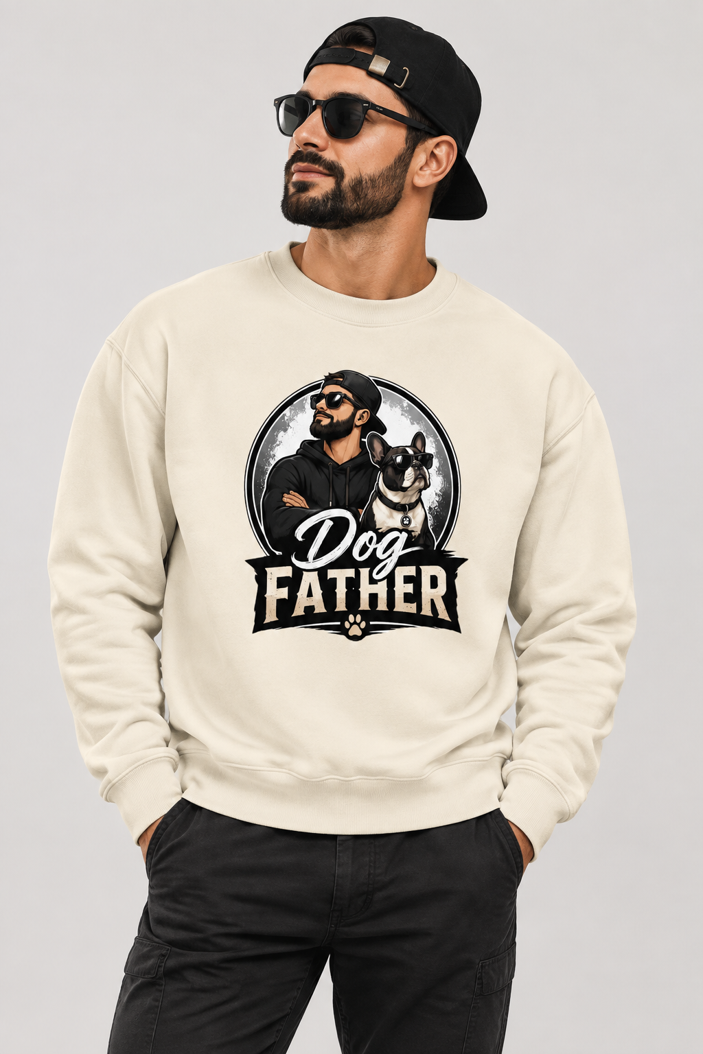 Dog Father Premium Sweatshirt