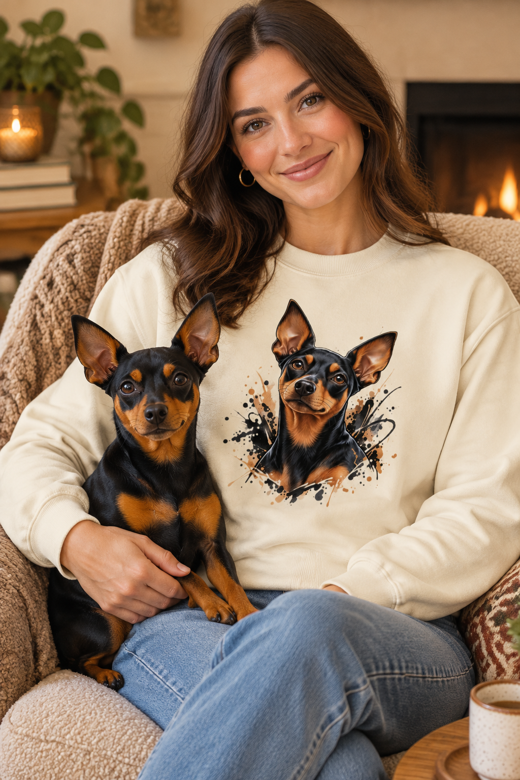 Pinscher Unisex Sweatshirt