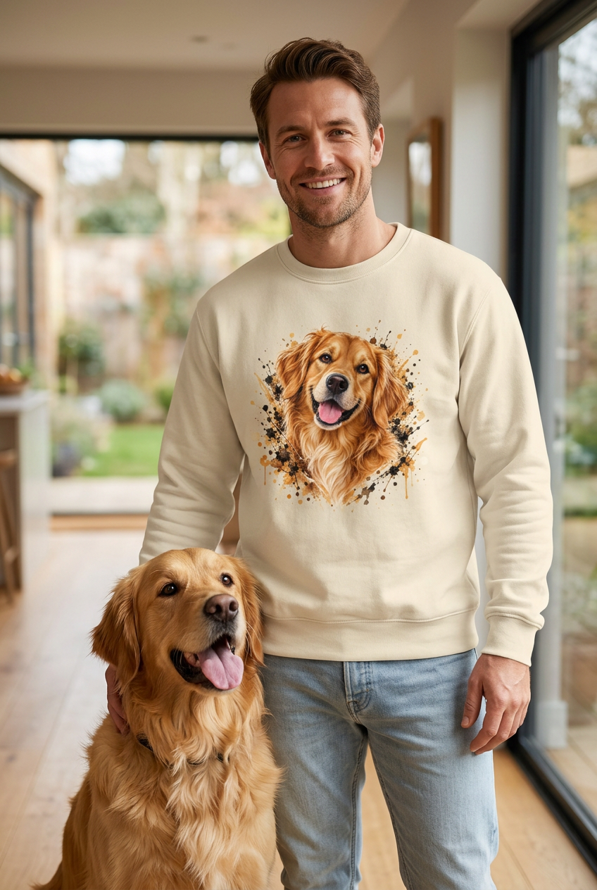 Golden Retriever Unisex Sweatshirt