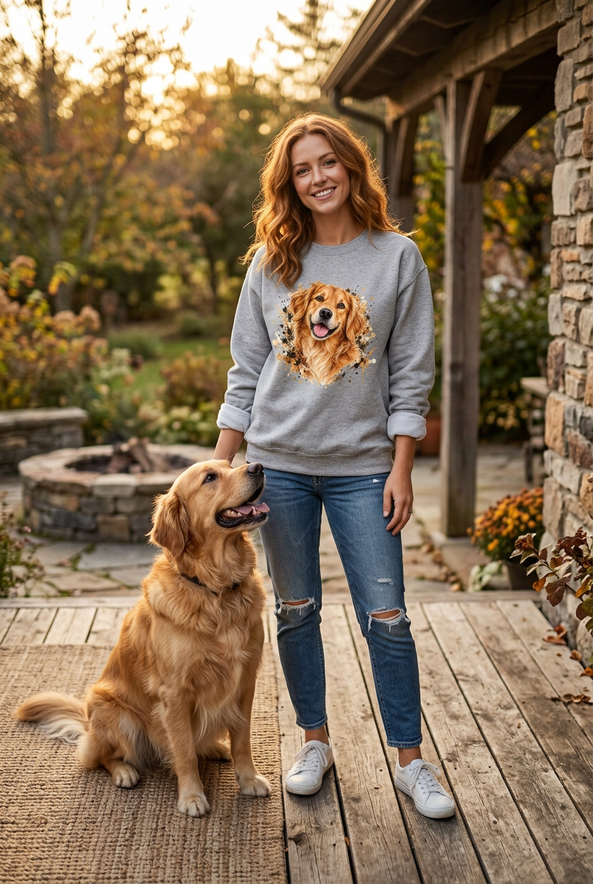 Golden Retriever Unisex Sweatshirt