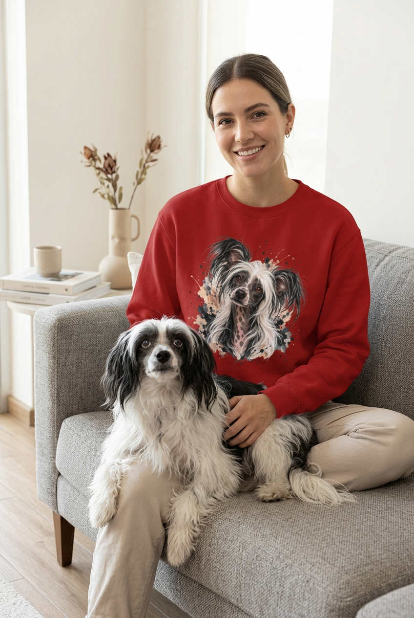 Chinese Crested Unisex Sweatshirt