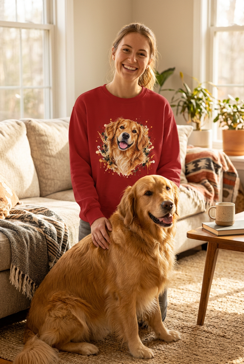 Golden Retriever Unisex Sweatshirt