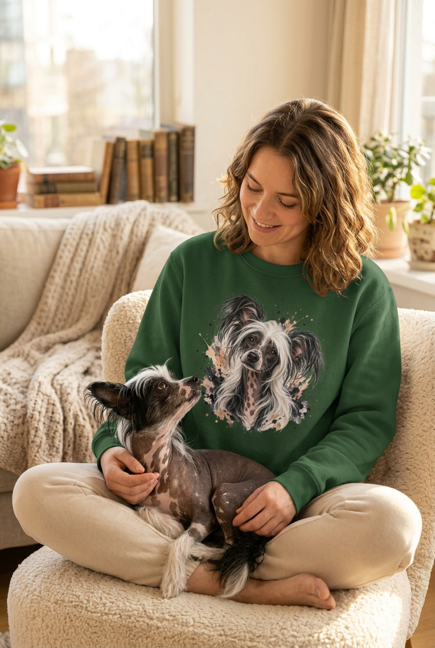 Chinese Crested Unisex Sweatshirt