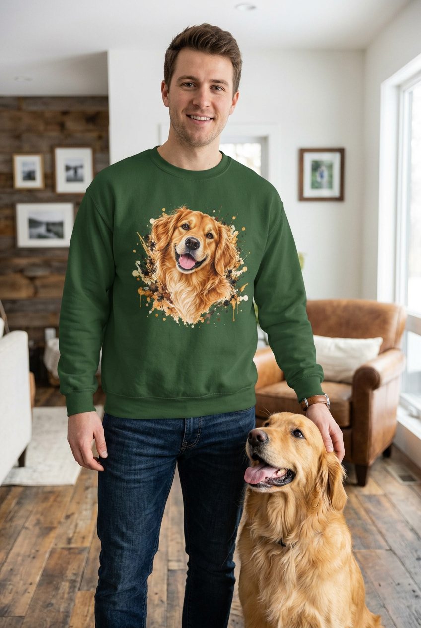 Golden Retriever Unisex Sweatshirt