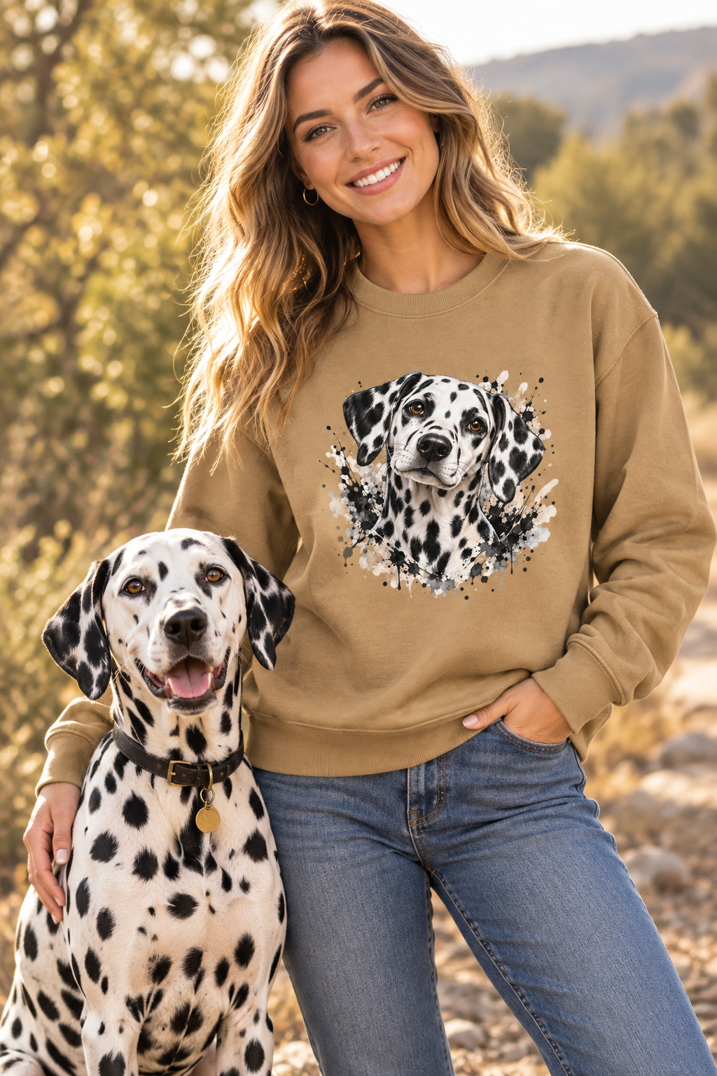 Dalmatian Unisex Sweatshirt