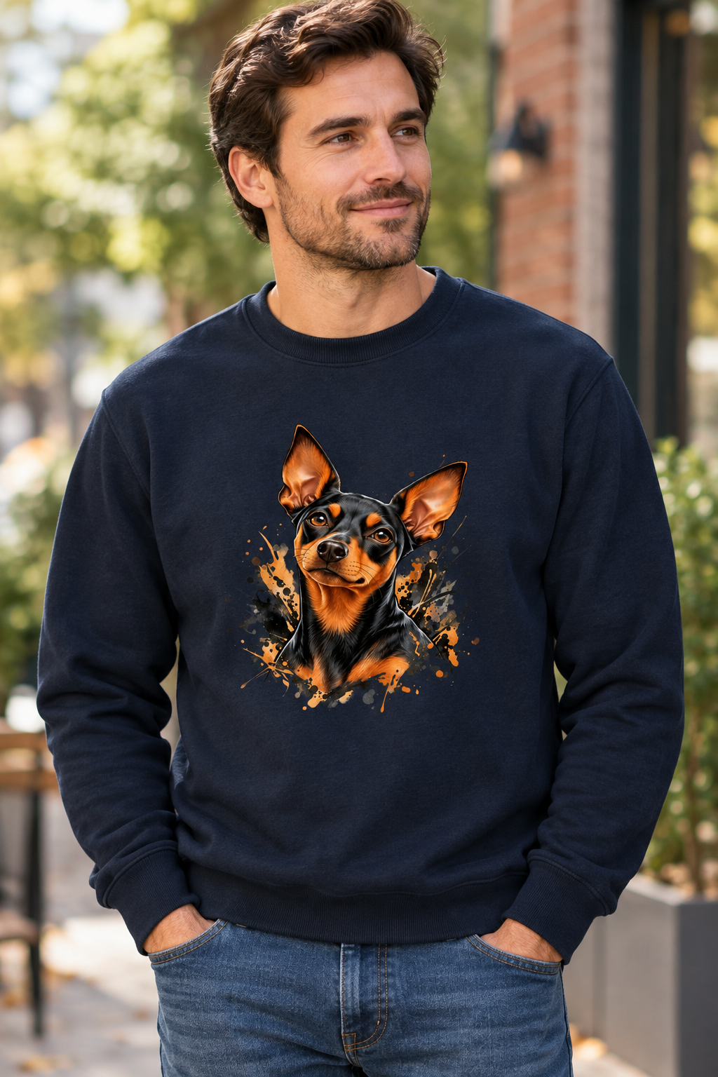 Pinscher Unisex Sweatshirt