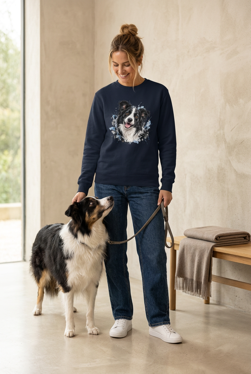 Border Collie Unisex Sweatshirt
