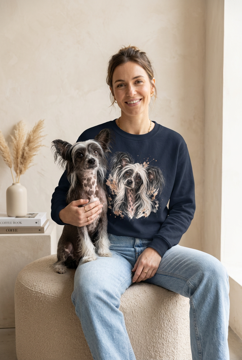 Chinese Crested Unisex Sweatshirt