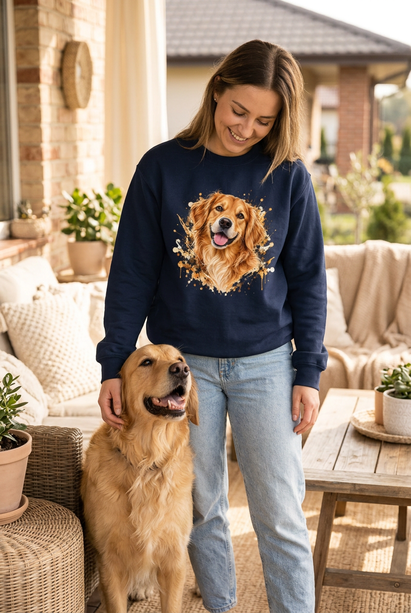 Golden Retriever Unisex Sweatshirt