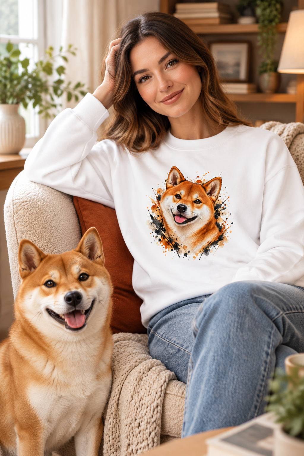 Shiba Inu Unisex Sweatshirt