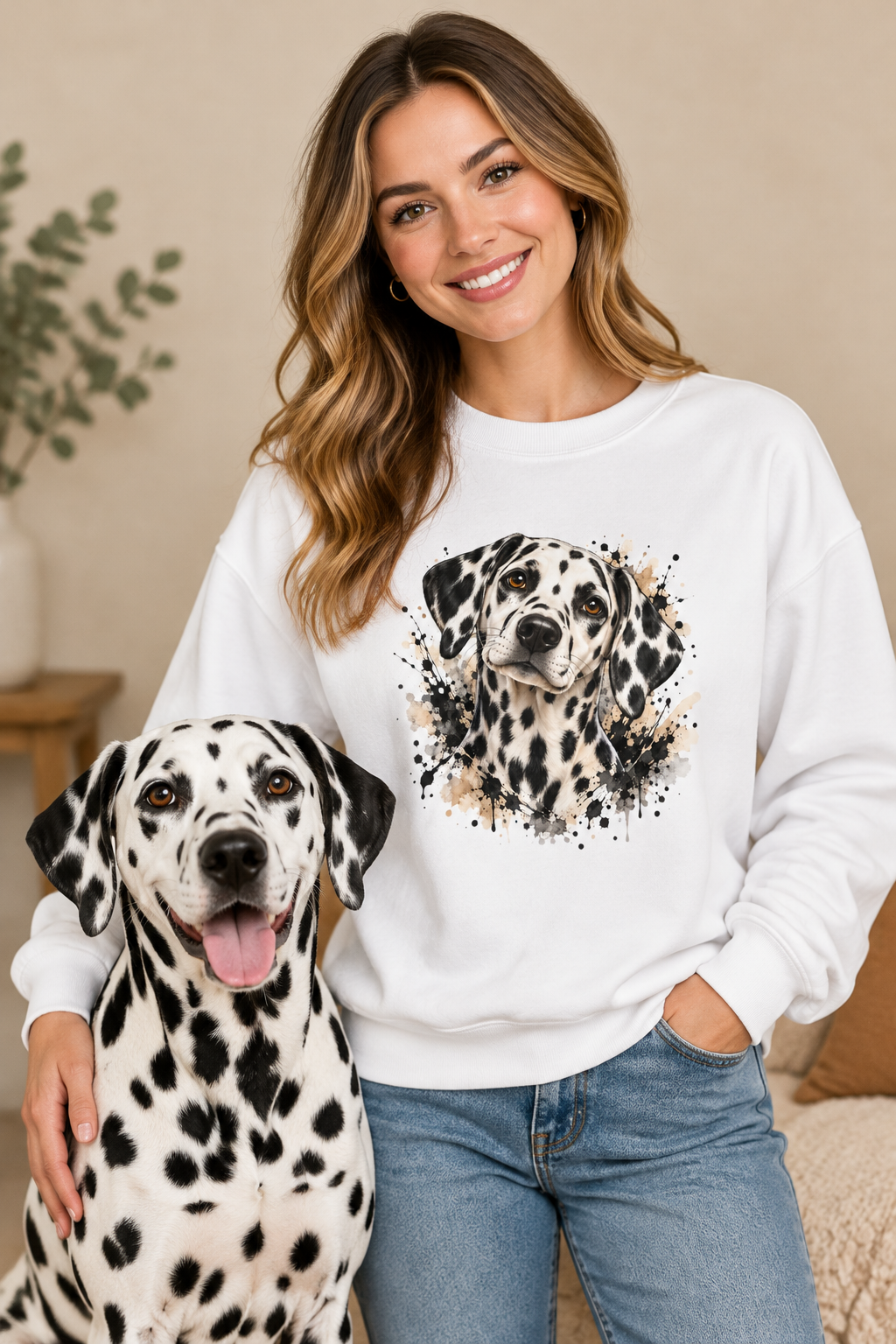 Dalmatian Unisex Sweatshirt