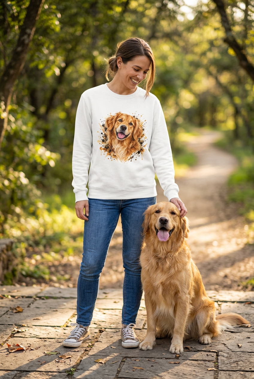 Golden Retriever Unisex Sweatshirt