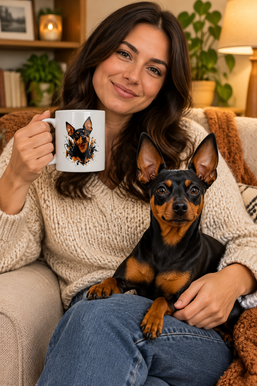 Cute Pinscher Mug – Perfect for Dog Lovers